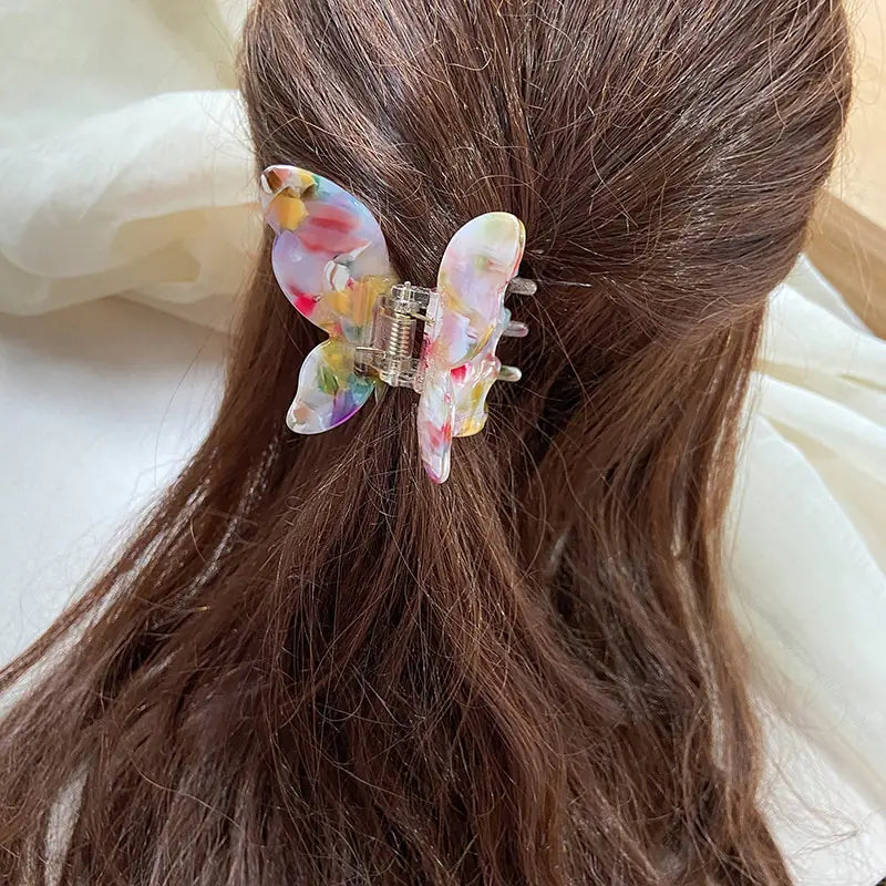 Sweet Fairy Butterfly Shape Hair Claws